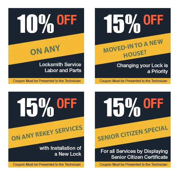 First-Class Lock & Key Store, Saddle River, NJ 201-402-2125 - coupon-image